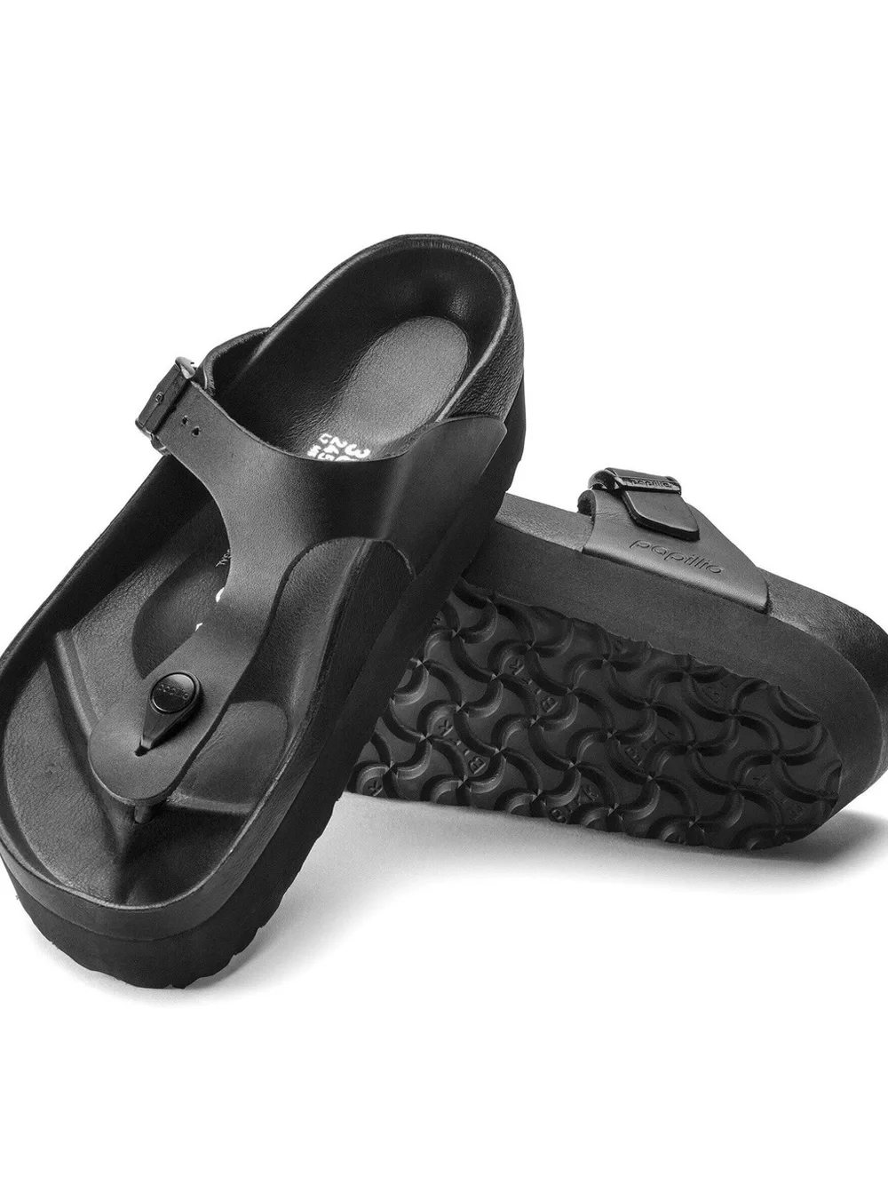 Birkenstock Papillio Gizeh Flex Platform  Black  Women's Sandal